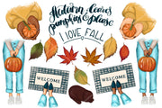 Falling Into Fall Clipart