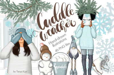 Cuddle Weather Clipart