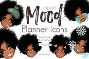 Mood Tracker Planner Girl