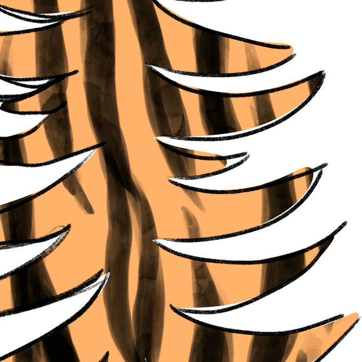 Tiger Tree Sublimation Design Png