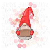 Gnome For Christmas Instant Download