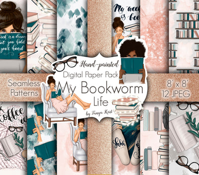 My Bookworm Life Pattern