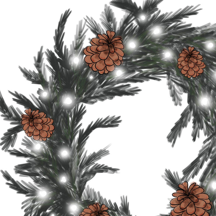 Wreath Christmas Sublimation