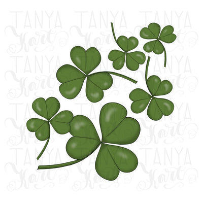 St.Patricks Day Clover Trefoil