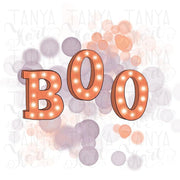 Boo Sublimation Png File