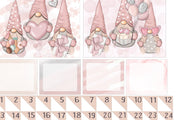 February Monthly Printable Planner Stickers