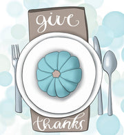 Give Thanks Sublimation Graphic