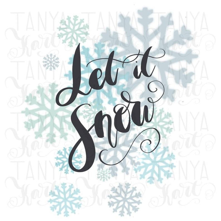 Let It Snow Graphic Download