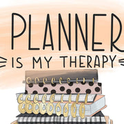 Planner Is My Therapy Png