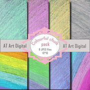 Colourful Chalk Paper