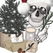 Christmas Skeleton | Dead Inside But Jolly Af | Holiday Digital File