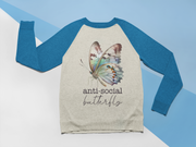 Antisocial Butterfly | Butterfly Graphic File Sublimation