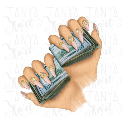 Money In The Hand | Illustration PNG