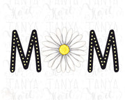 Mom Daisy Image | Sublimation Graphic | Mothers Day Png