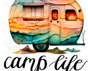 Camp Life Png File Sublimation