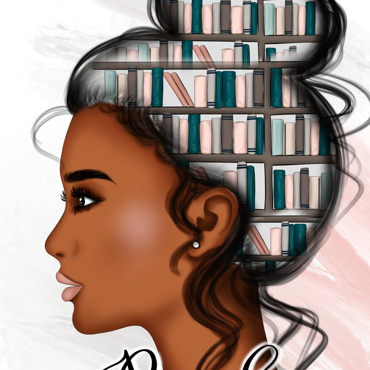 Book Lover Sublimation Designs African American