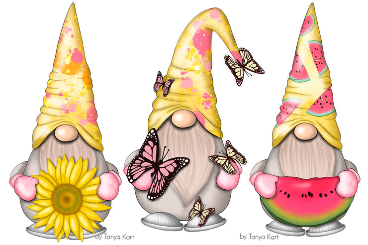 Summer Gnomes Icons