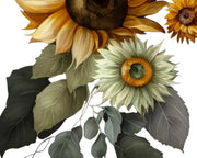Sunflowers Flowers Clipart