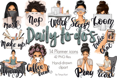 Daily To Do's Planner Icons